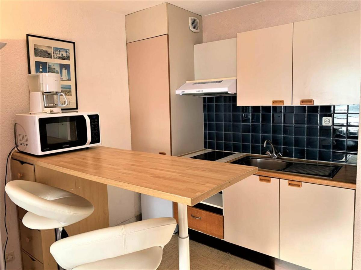 Studio Cosy A Quiberon Avec Parking Et Animaux Admis, Face A La Mer - Fr-1-478-87 외부 사진